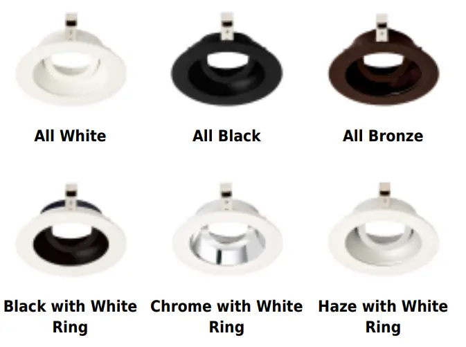 ELCO Lighting ELK3629BB Pex 3 Inch Round Adjustable Gimbal - fig 10.