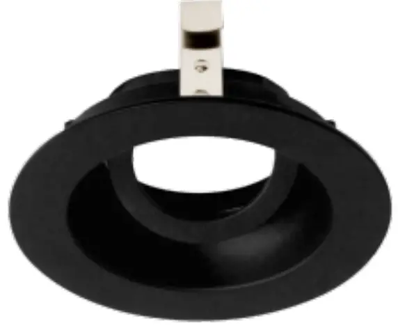 ELCO Lighting ELK3629BB Pex 3 Inch Round Adjustable Gimbal