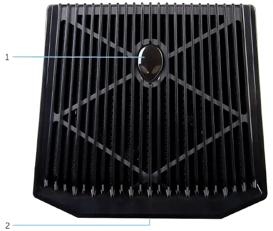 Alienware 9R7XN Graphics Amplifier Stealth black (1)
