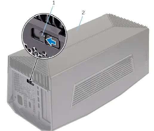 Alienware 9R7XN Graphics Amplifier Stealth black (11)