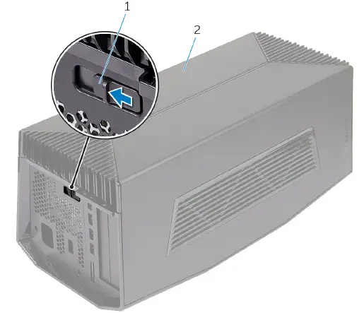 Alienware 9R7XN Graphics Amplifier Stealth black (4)