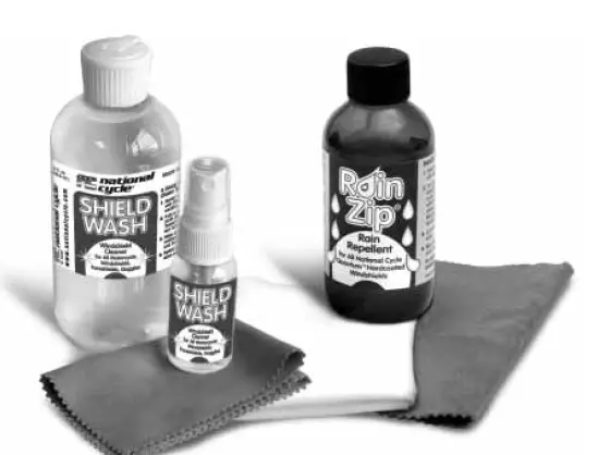 quantum Hardcoated Polycarbonate VStream Windscreen for Kawasaki KLR650 fig 3