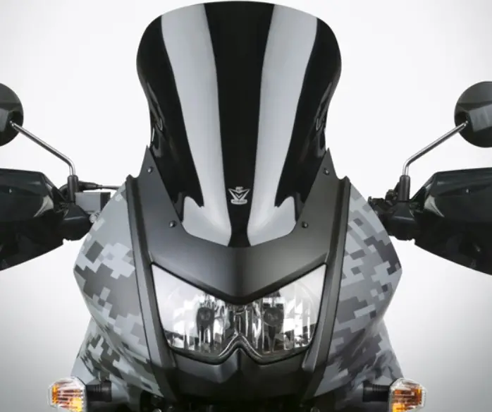 quantum Hardcoated Polycarbonate VStream Windscreen for Kawasaki KLR650 product