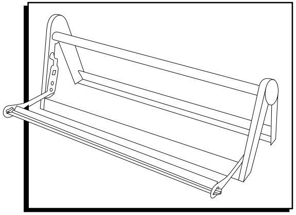 ULINE Horizontal Paper Cutter With Straight Edge-