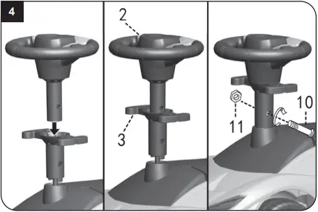 JAMARA Push Car 3in1 Lamborghini Centenario Assembly 4
