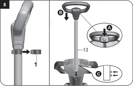 JAMARA Push Car 3in1 Lamborghini Centenario Assembly 8