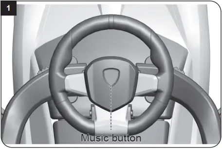 JAMARA Push Car 3in1 Lamborghini Centenario Functions 1