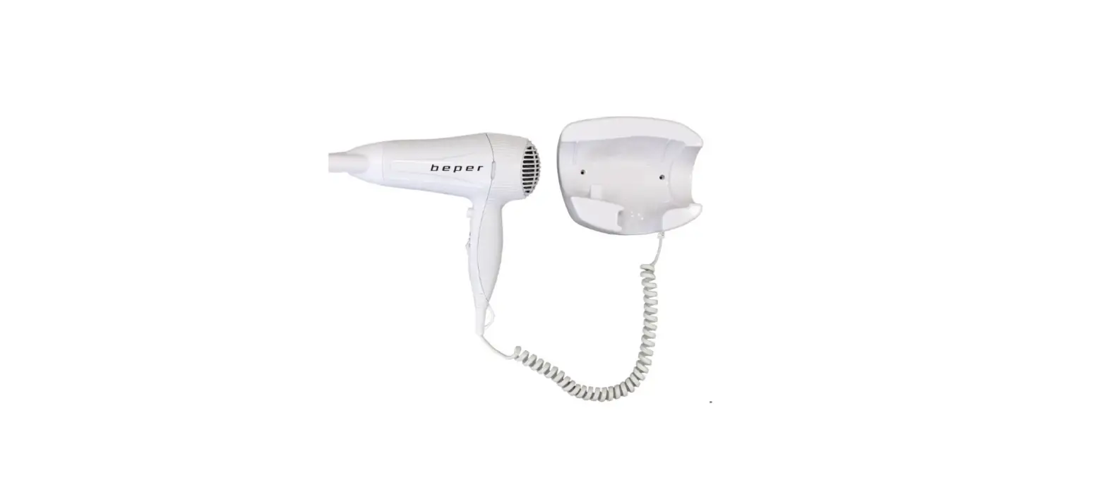 Beper 40.490 Wall Mounted Hair Dryer Instruction Manual