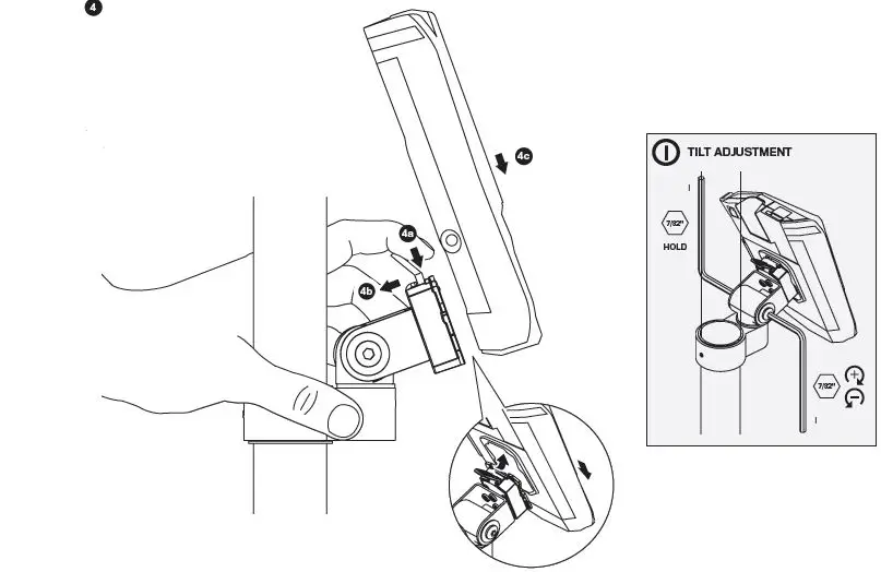 innovative MNPA10-LANE-WK Ingenico Lane Payment Terminal Stand-5