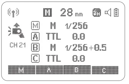 LCD Panel in Three Modes