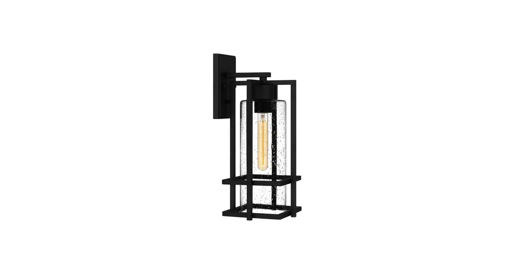 Quoizel Dmn8407ek Damien 1 Light 17 Inch Earth Black Outdoor Wall Lantern Installation Guide