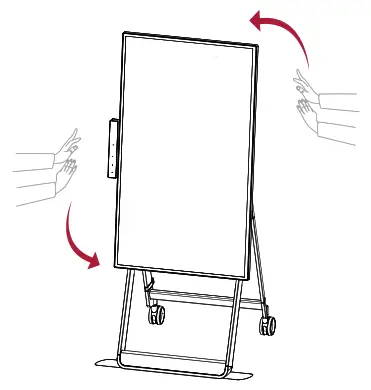 LG ST 43HF Movable Floor Stand For One - Stand Screen