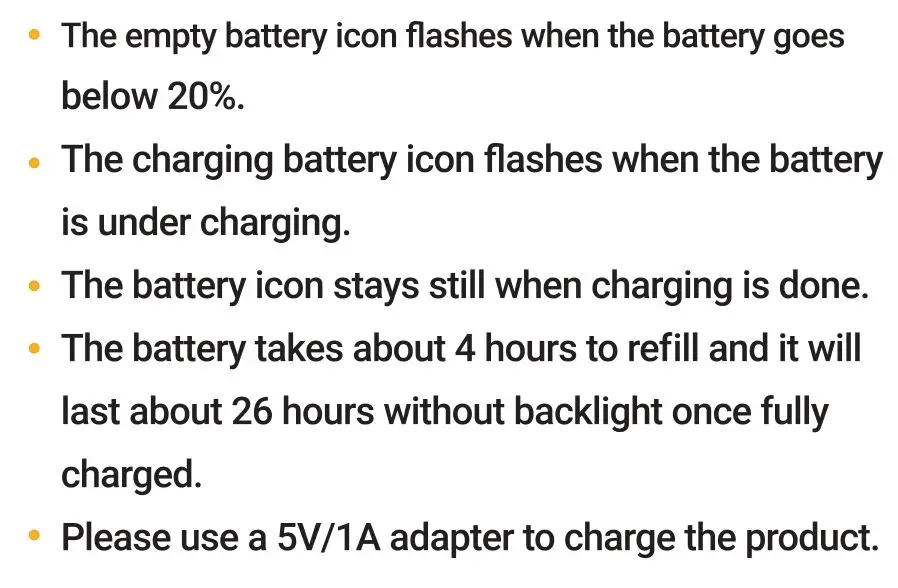 INKBIRD Thermometer IBBQ-4T - Battery Charging