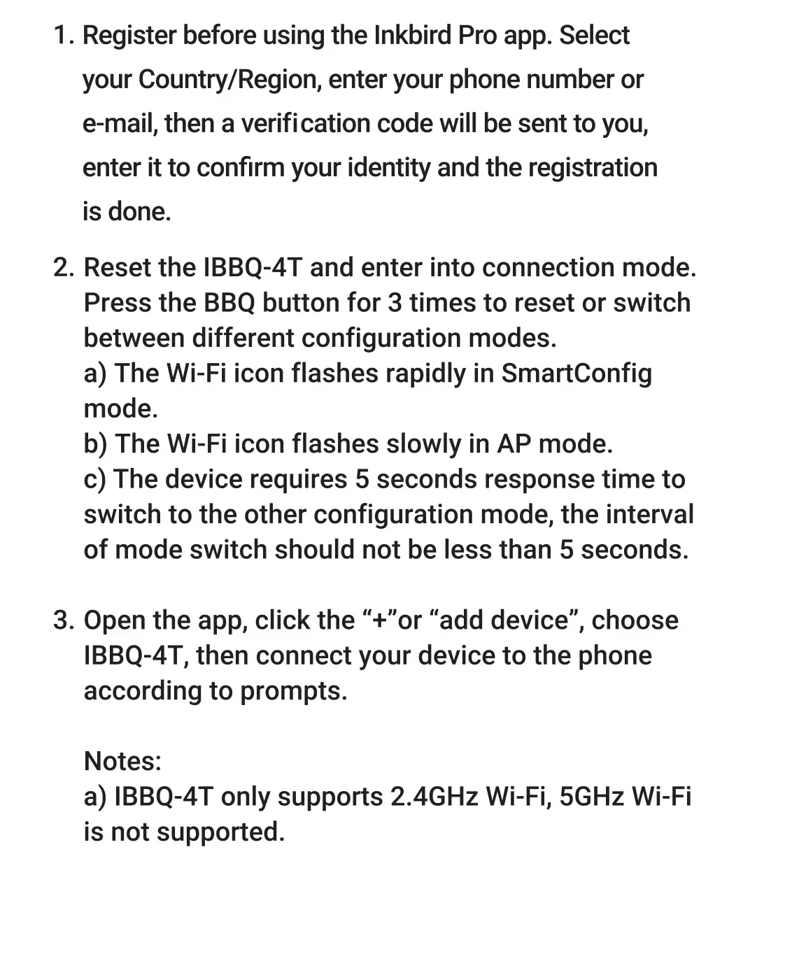 INKBIRD Thermometer IBBQ-4T - Connect with your phone