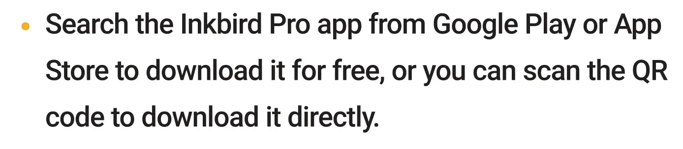 INKBIRD Thermometer IBBQ-4T - Free app download