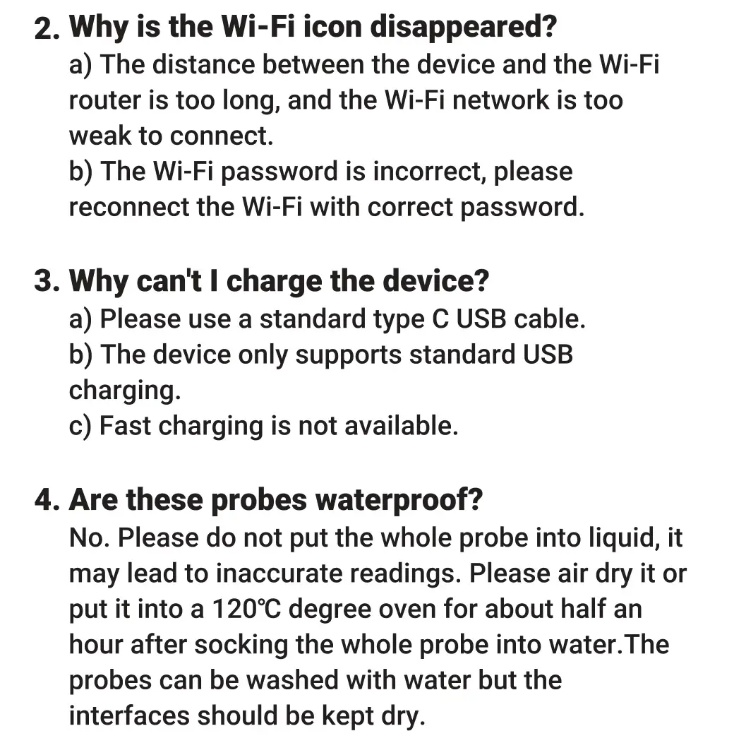 INKBIRD Thermometer IBBQ-4T - Frequently asked question 2