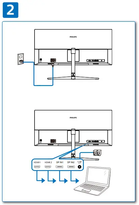 PHILIPS 345M2 Momentum Ultrawide Gaming - 4