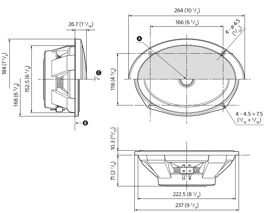 SONY XS-692ES Mobile ES 2-way Component Speakers 3