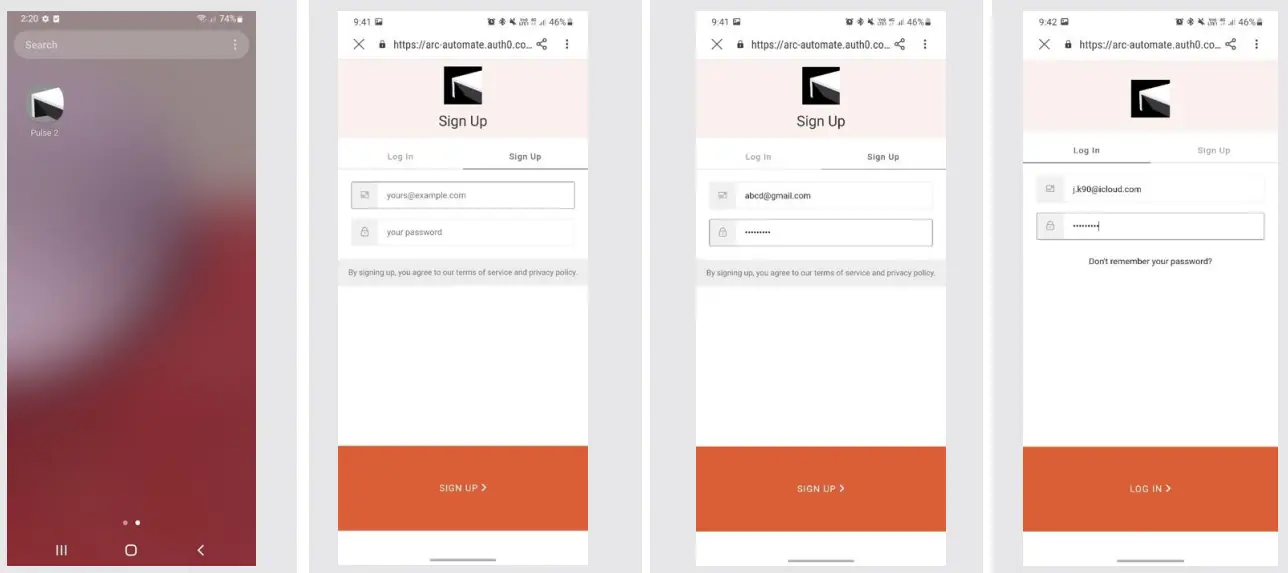 AUTOMATE Pulse 2 App - APP NAVIGATION 10