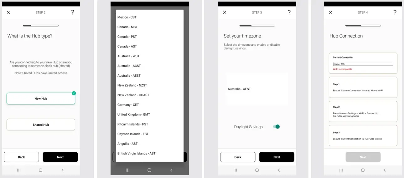 AUTOMATE Pulse 2 App - APP NAVIGATION 12