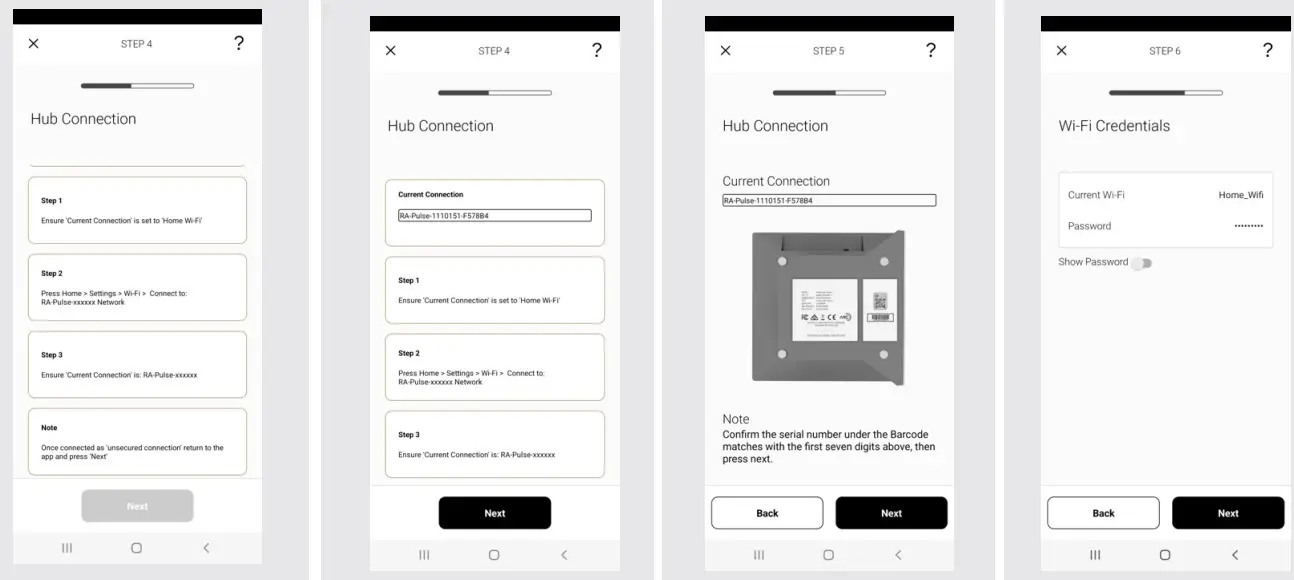 AUTOMATE Pulse 2 App - APP NAVIGATION 14