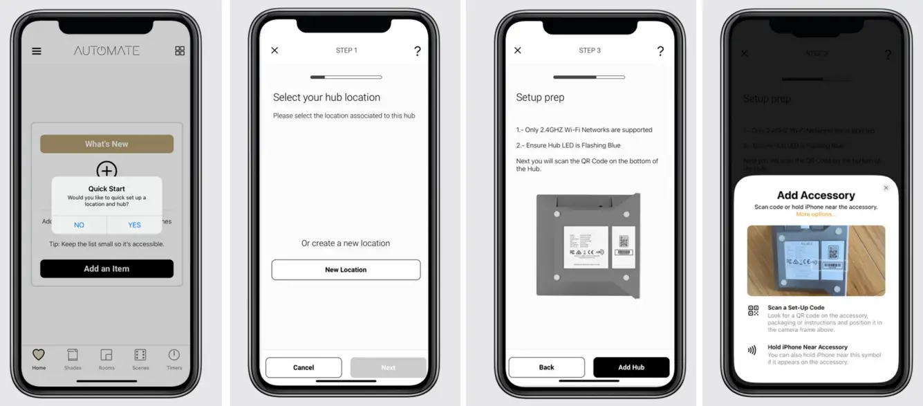 AUTOMATE Pulse 2 App - APP NAVIGATION 2