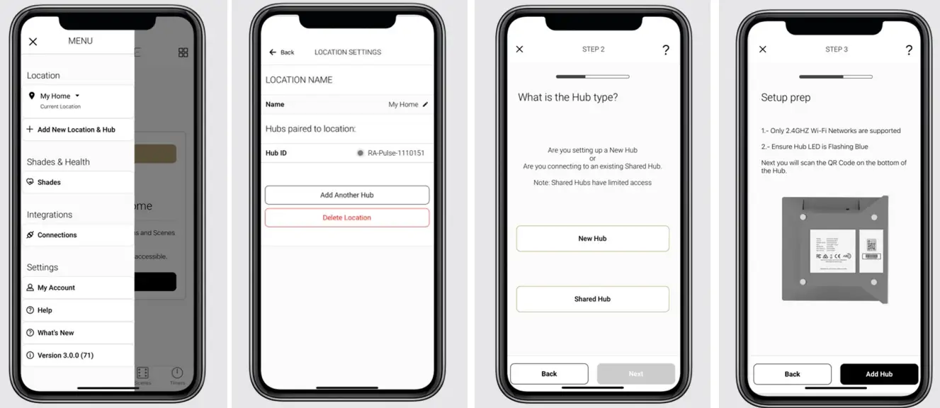 AUTOMATE Pulse 2 App - APP NAVIGATION 5