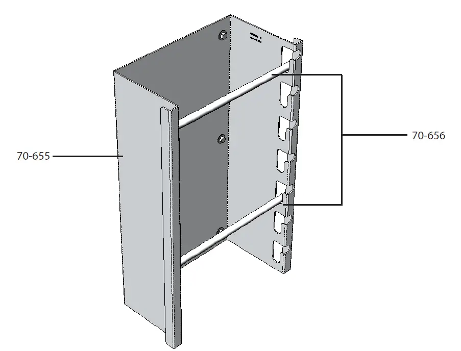 RANGER DESIGN 7124 Wire Reel Holder for Work Vans 1