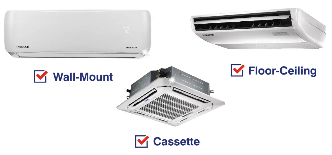 PIONEER IKT-UVL32UL-AG UVC Bacterial Disinfection Kit for Mini-Split Systems - Air System Types