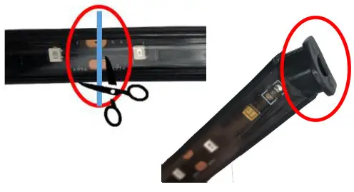 PIONEER IKT-UVL32UL-AG UVC Bacterial Disinfection Kit for Mini-Split Systems - Cut from the rst cut point