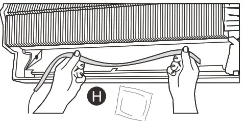 PIONEER IKT-UVL32UL-AG UVC Bacterial Disinfection Kit for Mini-Split Systems - UVC LED Strip