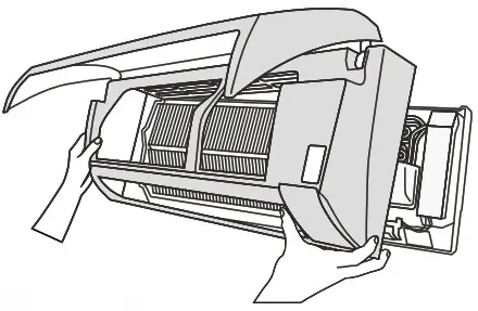 PIONEER IKT-UVL32UL-AG UVC Bacterial Disinfection Kit for Mini-Split Systems - cabinet cover