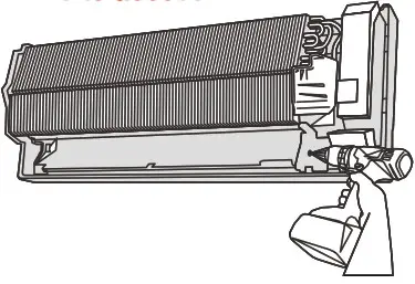 PIONEER IKT-UVL32UL-AG UVC Bacterial Disinfection Kit for Mini-Split Systems - pass connector cable