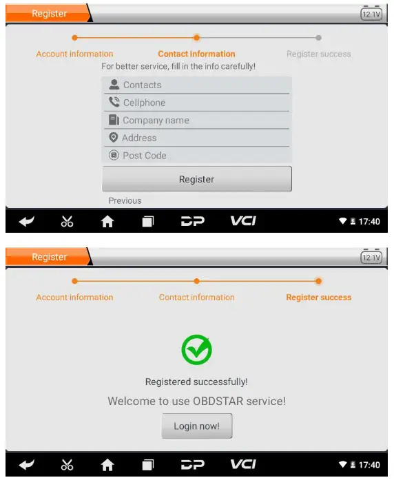 OBDSTAR MS50 Motorcycle Diagnostic Scanner - 10