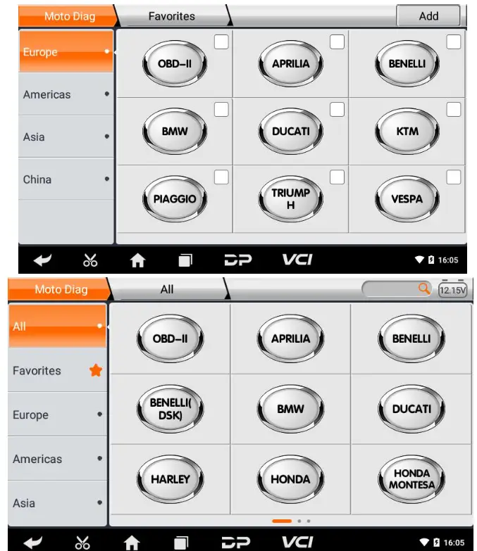 OBDSTAR MS50 Motorcycle Diagnostic Scanner - 24