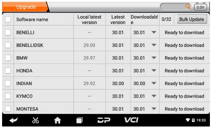 OBDSTAR MS50 Motorcycle Diagnostic Scanner - 50