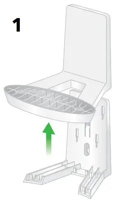NETGEAR SXS80 Wall-mount the Orbi Pro - Prepare the wall mount
