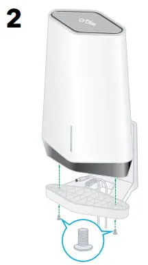 NETGEAR SXS80 Wall-mount the Orbi Pro - Wall-mount the Orbi Proa