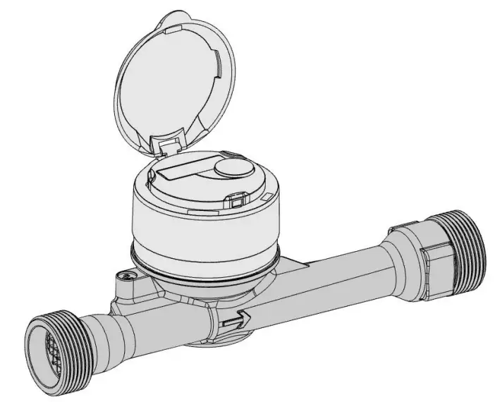 DIEHL Metering AURIGA DN25 32 40 Volumetric Meter