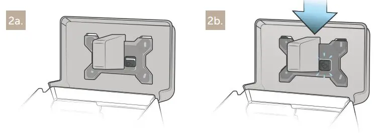 Kimberly-Clark Standard Roll Toilet Paper Dispenser User Guide - Once the mounting bracket