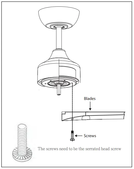 HINKLEY 903760FMB-NDD Chisel 60 Inch Indoor or Outdoor Ceiling Fan - Fig 11