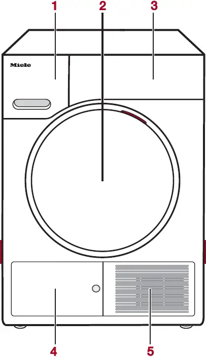 Miele 11909390 TWL 780 WP 9KG Heat Pump Tumble Dryer 05