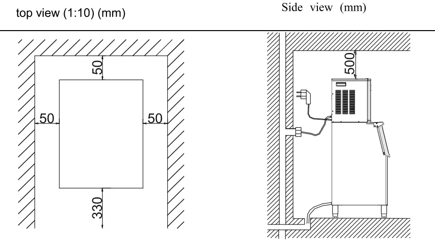 KoolMore KM-CIM-400 25 Inch Stainless Steel Commercial Ice Maker - Fig 6