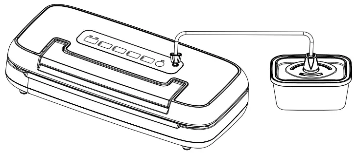 caso DESIGN VRH 590 Vacuum Sealer System - Canister