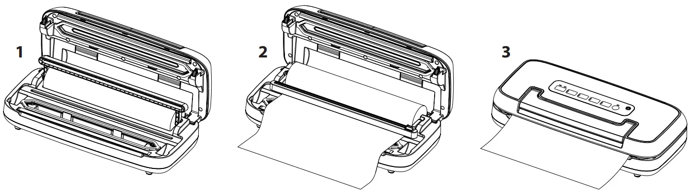 caso DESIGN VRH 590 Vacuum Sealer System - roll