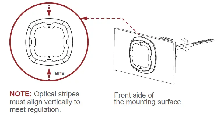 cell2 CR06 LED Flush Mount Kit 3