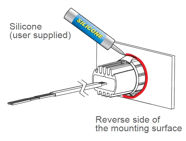 cell2 CR06 LED Flush Mount Kit 4