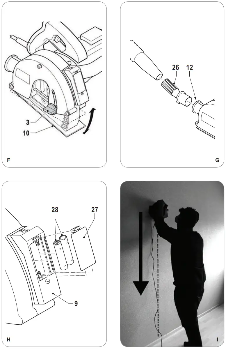 FERM WSM1009 Wall Chaser - fig 4
