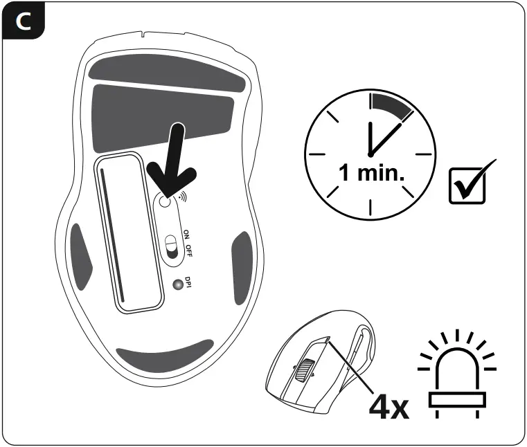 hama 00173010 7-Button Mouse C