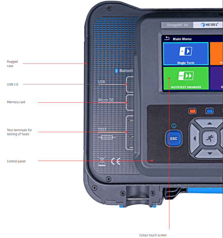 METREL MI 3360 OmegaGT XA Advanced PAT Tester - fig